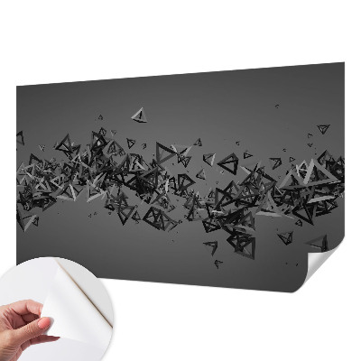 Fototapetai su geometriniu abstrakčiu raštu