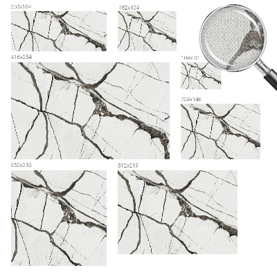 Savaime lipnus fototapetas Marmuro revneris