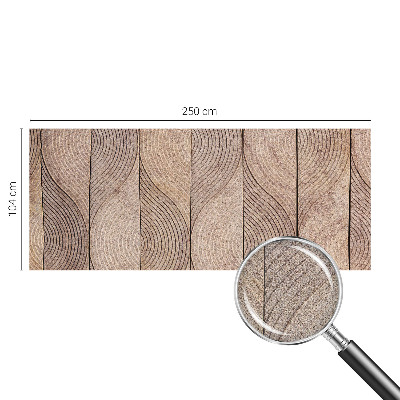 3D fototapetas sienoms Medžių krūvos