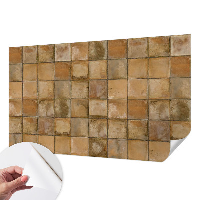 3D fototapetas sienoms Kaimiška mozaika