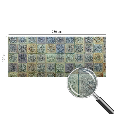 Fototapetas vaiko kambariui su geometriniu flizeliu motyvu