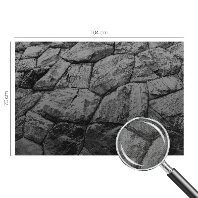 Savaime lipnus fototapetas su stentinėmis tekstūromis