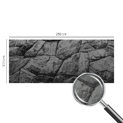 Savaime lipnus fototapetas su stentinėmis tekstūromis