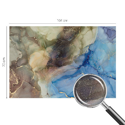 3D fototapetas sienoms su spalvų santrauka