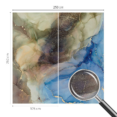 3D fototapetas sienoms su spalvų santrauka