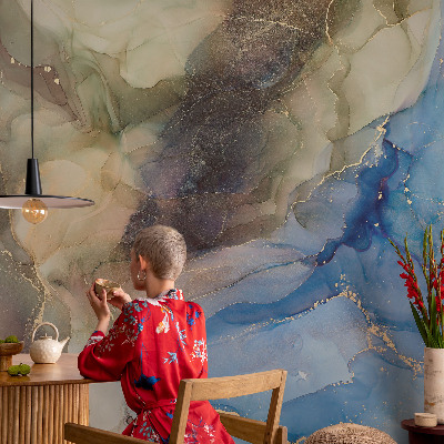 3D fototapetas sienoms Spalvų santrauka