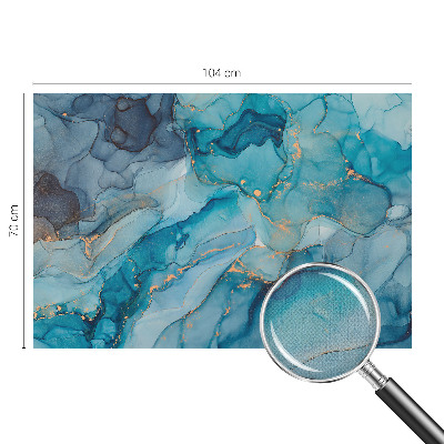 Fototapetas vaiko kambariui Mėlyna abstrakcija