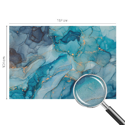 Fototapetas vaiko kambariui Mėlyna abstrakcija