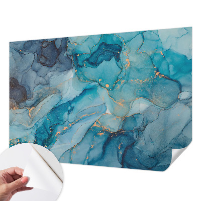 Fototapetas vaiko kambariui Mėlyna abstrakcija