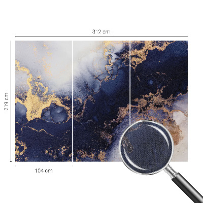 Tapetai Jūrų mėlynasis butelis