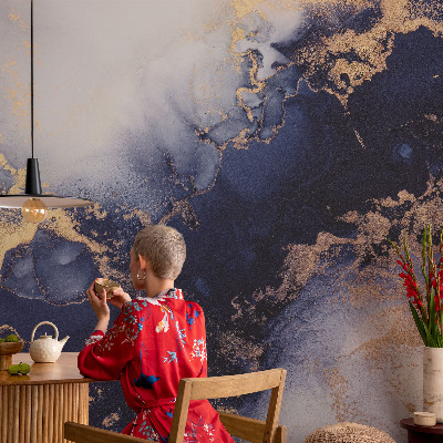 Tapetai Jūrų mėlynasis butelis