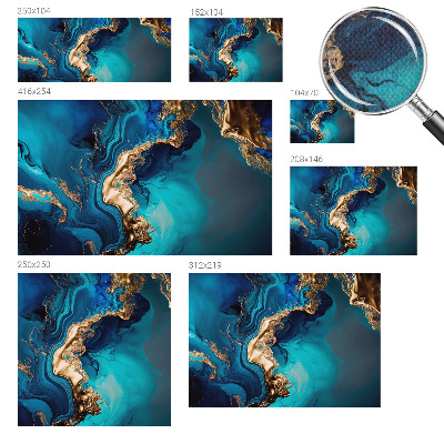 3D fototapetas sienoms su spalvinga abstrakcija
