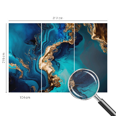 3D fototapetas sienoms Spalvinga abstrakcija