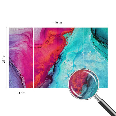 Fototapetai Spalvinga drobė