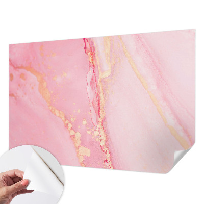 3D fototapetas su pastelinių spalvų abstrakcijos motyvu