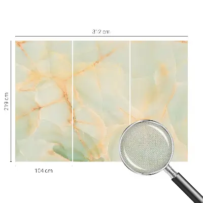 3D fototapetas sienoms su marmuro rašto motyvu