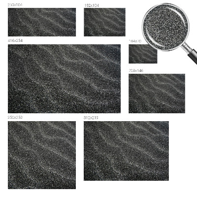 3D fototapetas Sandbølger