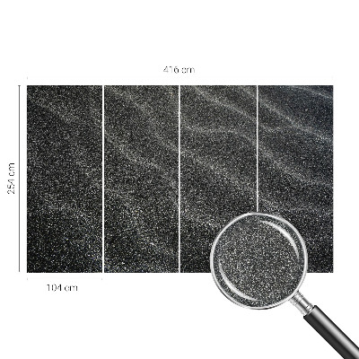 3D fototapetas Sandbølger