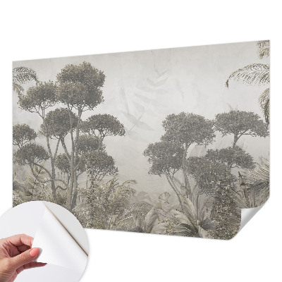 Savaime lipnus fototapetas Tropikų džiunglės