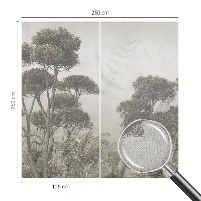 Savaime lipnus fototapetas Tropikų džiunglės