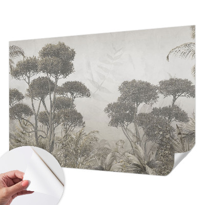 Savaime lipnus fototapetas Tropikų džiunglės