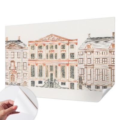 Fototapetas vaiko kambariui Klasikiniai pastatai