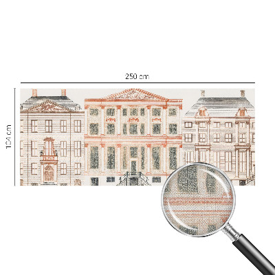 Fototapetas vaiko kambariui Klasikiniai pastatai