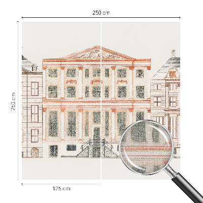 Fototapetas vaiko kambariui Klasikiniai pastatai