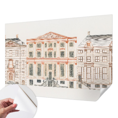 Fototapetas vaiko kambariui Klasikiniai pastatai