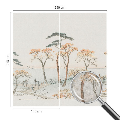 Savaime lipnus fototapetas Fredeligto kraštovaizdis