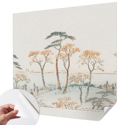 Savaime lipnus fototapetas Fredeligto kraštovaizdis