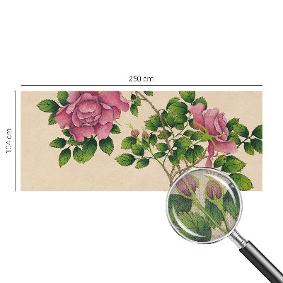 Savaime lipnus fototapetas Romantiška rožinė