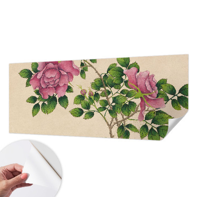 Savaime lipnus fototapetas Romantiška rožinė