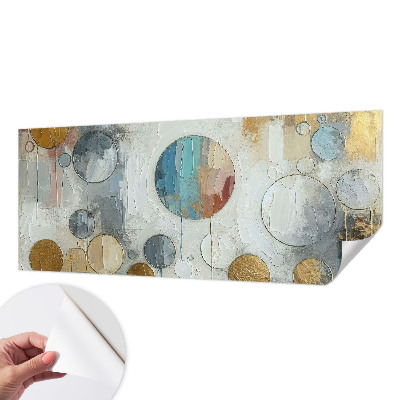 3D fototapetas Geometriniai apskritimai