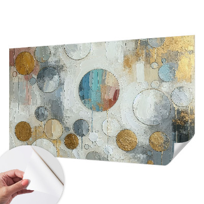 3D fototapetas Geometriniai apskritimai