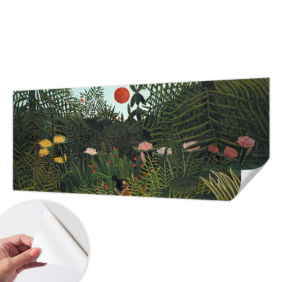 3D fototapetas sienoms su egzotišku kraštovaizdžiu