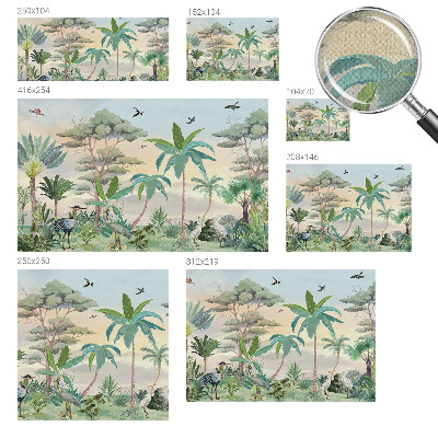 Fototapetai su egzotine flora