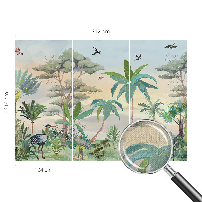 Fototapetai su egzotine flora