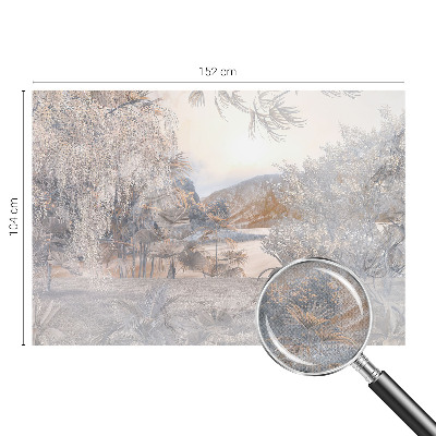 3D fototapetas sienoms Subtilūs natūralūs