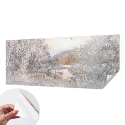 3D fototapetas sienoms Subtilūs natūralūs