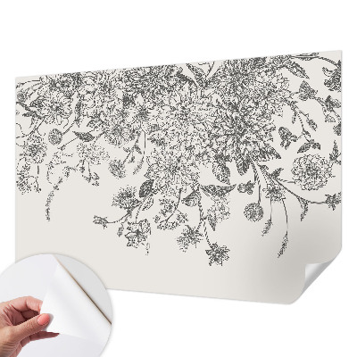 Fototapetai Blomstermønster