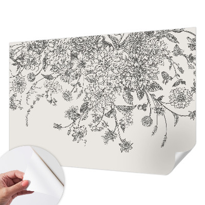 Fototapetai Blomstermønster