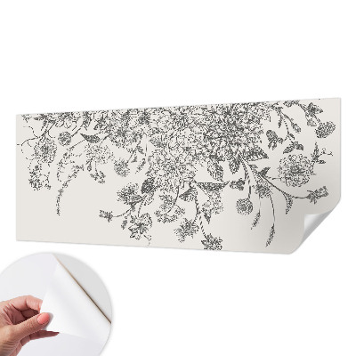 Fototapetai Blomstermønster