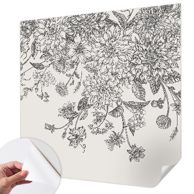 Fototapetai Blomstermønster