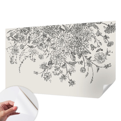 Fototapetai Blomstermønster