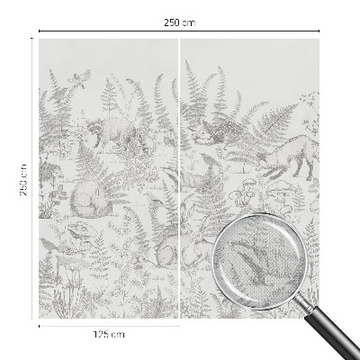 3D fototapetas sienoms Skovdyras