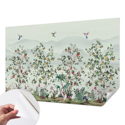 Fototapetas vaiko kambariui Egzotiniai medžiai