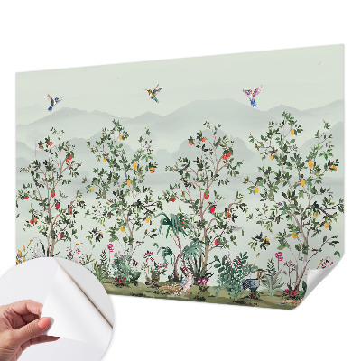 Fototapetas vaiko kambariui Egzotiniai medžiai