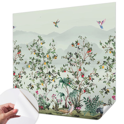 Fototapetas vaiko kambariui Egzotiniai medžiai