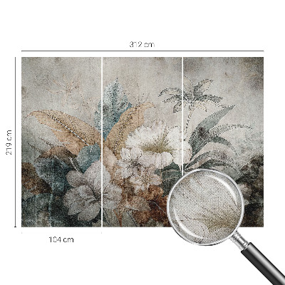 Fototapetai su gėlių motyvu „Blomsterdrėmas“